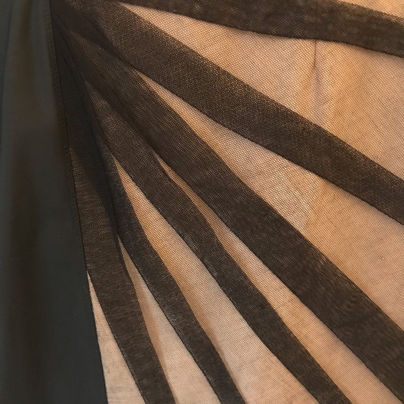 Dolce & Gabbana black pencil skirt w/ lace detail - Picture 2 of 5